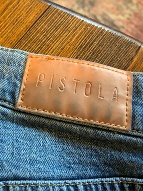 PISTOLA High-Rise Blue Jeans - size 28
